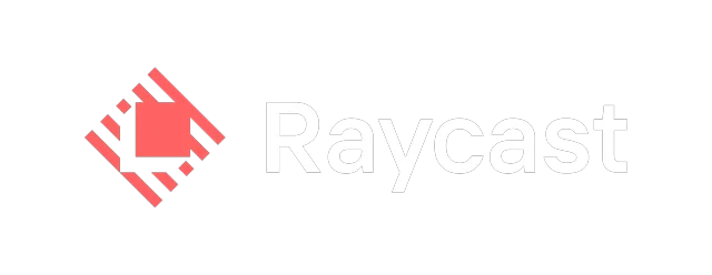 Raycast Wordmark (dark)
