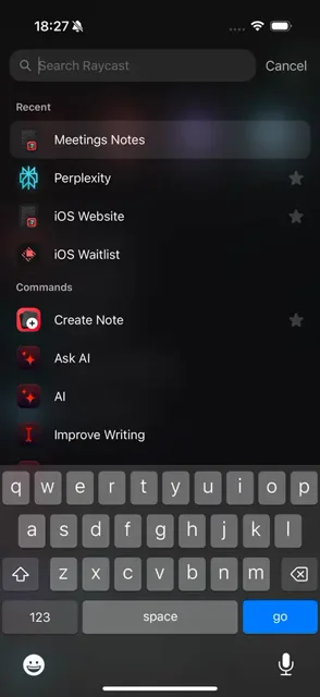 Raycast — Raycast Search
