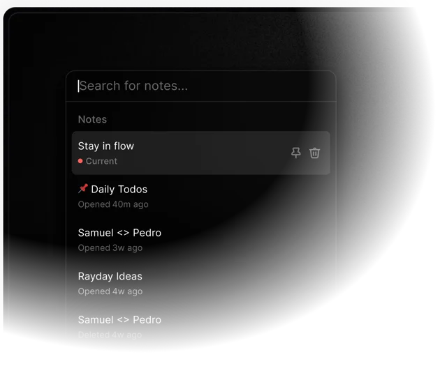 Multiple notes