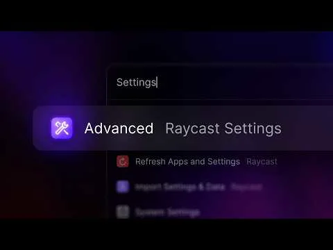 You MUST change these Raycast settings ⚙️