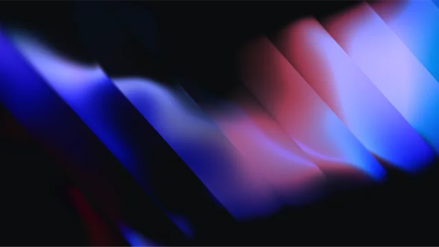Blue Distortion 1 Wallpaper