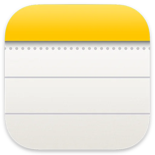 Apple Notes icon